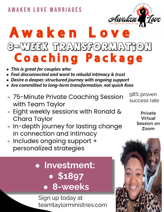 8 Week Transformation Coaching $1897