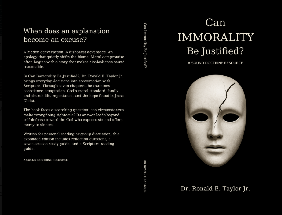 Can Immorality Be Justified Book (Hard Cover)