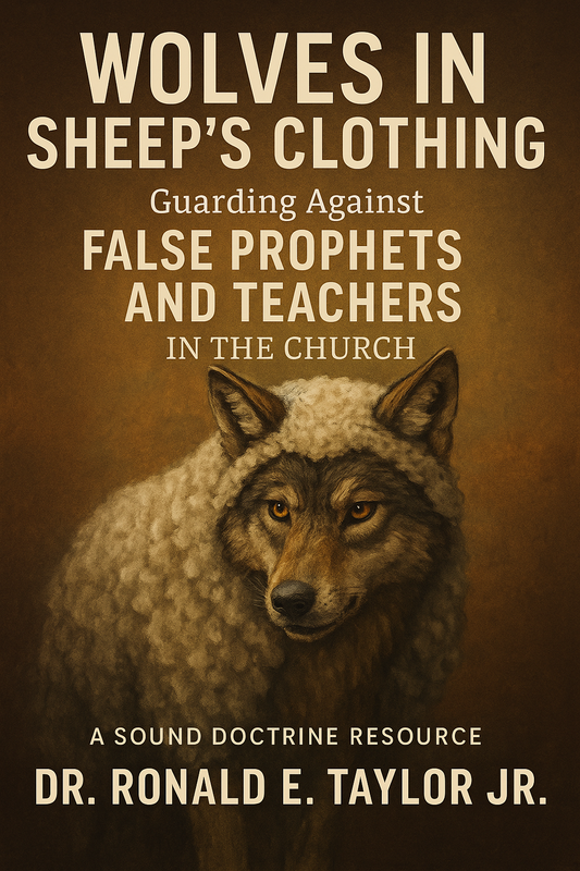 Wolves In Sheep's Clothing: Guarding Against False Prophets & False Teachers in the Church E-Book